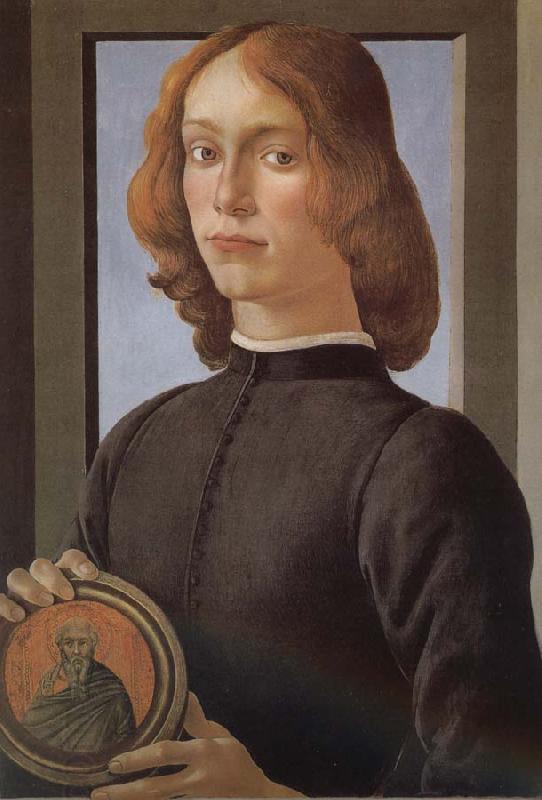 Sandro Botticelli Man as oil painting picture